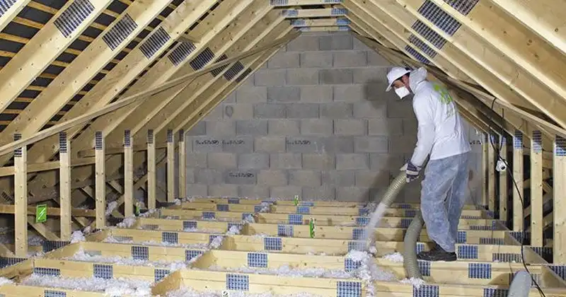 isolation par soufflage